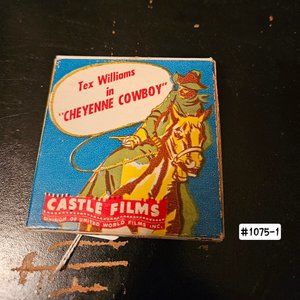 Tex Williams  In Cheyenne Cowboy Movie 8 mm Reel